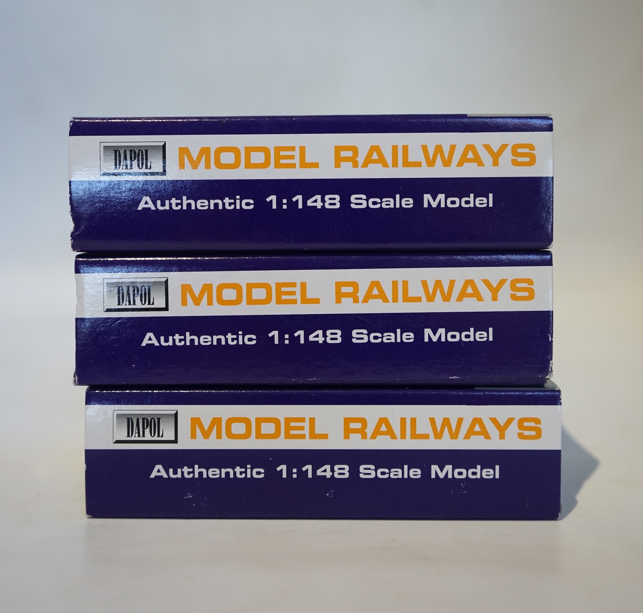 Three boxed Dapol N gauge railway BR tank locomotives; an Ivatt 2-6-2T, 41258 (ND-061B), a Class M7, 30128 (ND-045), and a Class M7, 30031 (ND-025). Condition - good.